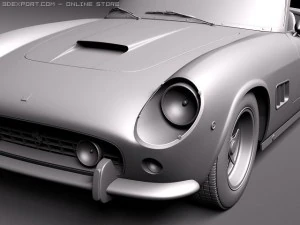Ferrari 250 GT California Spyder 1958-1962 3D Model