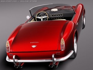 Ferrari 250 GT California Spyder 1958-1962 Modèle 3D