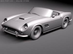 Ferrari 250 GT California Spyder 1958-1962 Modèle 3D