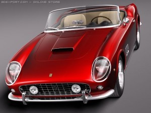 Ferrari 250 GT California Spyder 1958-1962 Modèle 3D