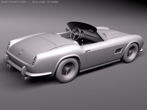 Ferrari 250 GT California Spyder 1958-1962 Modèle 3D