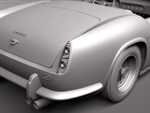 Ferrari 250 GT California Spyder 1958-1962 3D Model