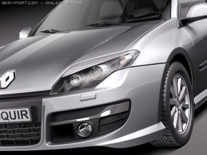 Renault Laguna Sedan 2011 3D Model