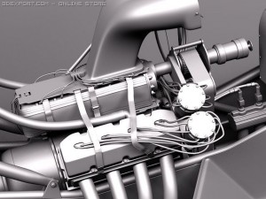 Top Fuel Dragster 2011 3D 모델
