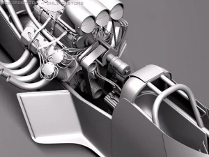 Top Fuel Dragster 2011 3D Model