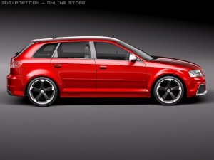Audi RS3 Sportback 2012 Modèle 3D