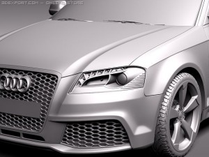 Audi RS3 Sportback 2012 Modèle 3D