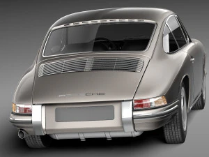 Porsche 901 Coupe 1964 3D Model
