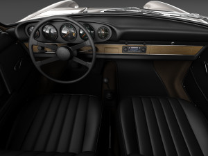Porsche 901 Coupe 1964 3D Model