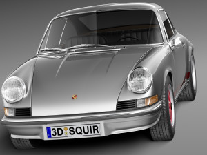 Porsche 911 Carrera RS 1973 Modelo 3D