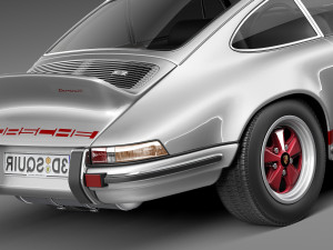 Porsche 911 Carrera RS 1973 Modelo 3D