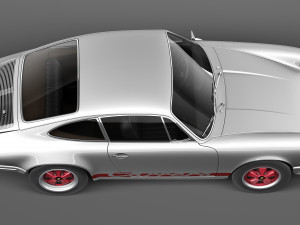 Porsche 911 Carrera RS 1973 Modelo 3D