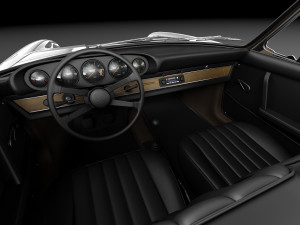 Porsche 911 Carrera RS 1973 Modelo 3D