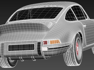 Porsche 911 Carrera RS 1973 Modelo 3D