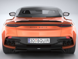 Aston Martin DBS Superleggera Volante 2020 Model 3D