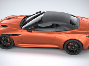 Aston Martin DBS Superleggera Volante 2020 Model 3D