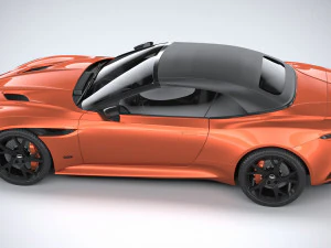 Aston Martin DBS Superleggera Volante 2020 3D Model