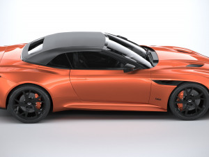 Aston Martin DBS Superleggera Volante 2020 Model 3D