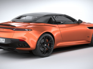 Aston Martin DBS Superleggera Volante 2020 Model 3D