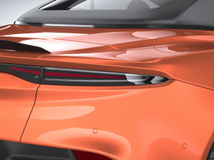 Aston Martin DBS Superleggera Volante 2020 Model 3D