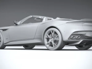 Aston Martin DBS Superleggera Volante 2020 3D Model