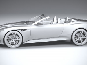 Aston Martin DBS Superleggera Volante 2020 Model 3D