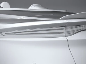 Aston Martin DBS Superleggera Volante 2020 3D Model