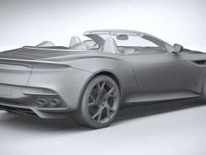 Aston Martin DBS Superleggera Volante 2020 Model 3D