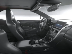 Aston Martin DBS Superleggera Volante 2020 3D Model