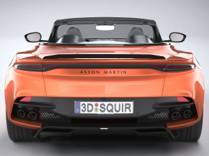 Aston Martin DBS Superleggera Volante 2020 Model 3D
