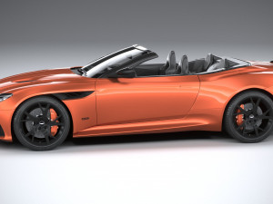 Aston Martin DBS Superleggera Volante 2020 Model 3D