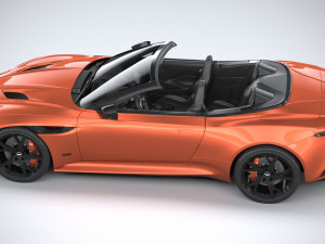 Aston Martin DBS Superleggera Volante 2020 Model 3D