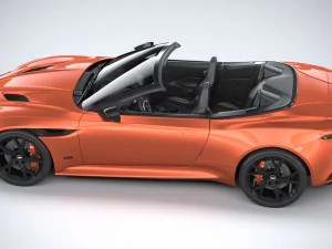 Aston Martin DBS Superleggera Volante 2020 3D Model