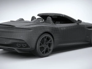 Aston Martin DBS Superleggera Volante 2020 3D Model