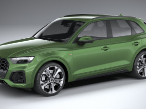 Audi Q5 S-line 2021 3D Model
