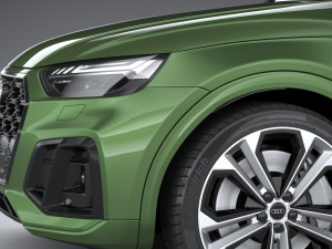 Audi Q5 S-line 2021 3D 모델