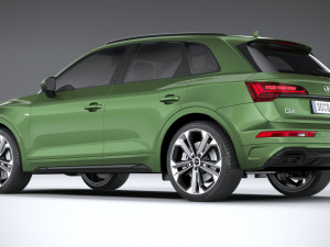 Audi Q5 S-line 2021 3D 모델