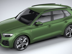 Audi Q5 S-line 2021 3D 모델