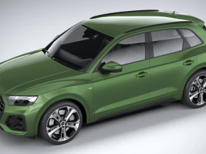 Audi Q5 S-line 2021 3D Model