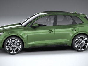 Audi Q5 S-line 2021 3D 모델