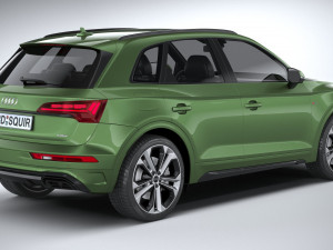 Audi Q5 S-line 2021 3D 모델