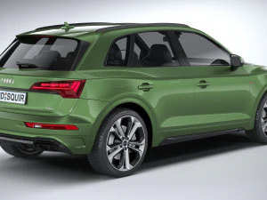 Audi Q5 S-line 2021 3D Model
