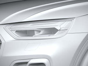 Audi Q5 S-line 2021 3D 모델
