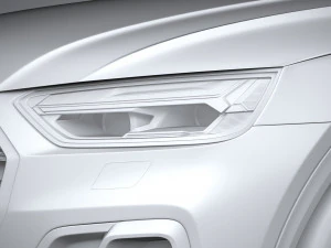 Audi Q5 S-line 2021 3D Model