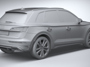 Audi Q5 S-line 2021 3D 모델