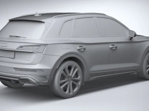 Audi Q5 S-line 2021 3D Model