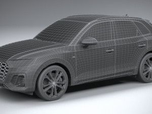 Audi Q5 S-line 2021 3D 모델