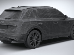 Audi Q5 S-line 2021 3D 모델