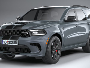 Dodge Durango SRT Hellcat 2021 Modelo 3D