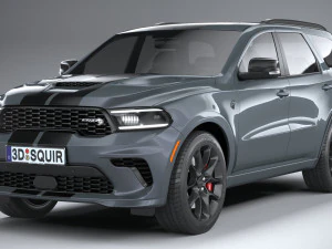 Dodge Durango SRT Hellcat 2021 3D Model